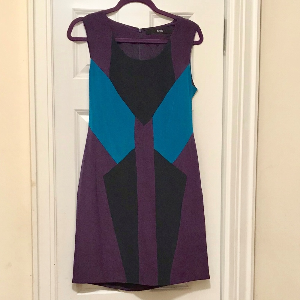 Cut25 by Yigal Azrouel Color Block Dress
